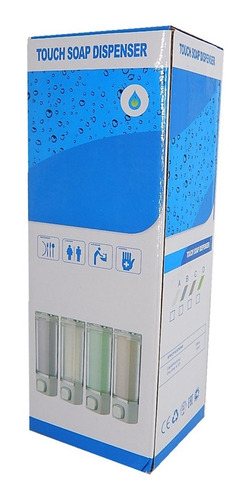 Dispensador Jabon Líquido 280ml / Alcohol En Gel Supergym