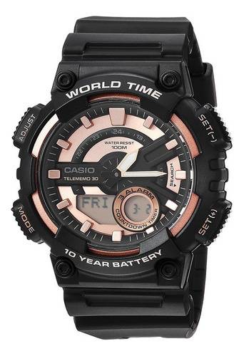 Reloj de pulsera Casio G-Shock CAAEQ110W1A3VCF, para hombre color