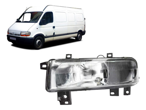 Optica Renault Master 2003 2004 2005 2006 2007 2008 2009 Izq