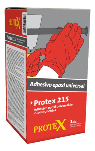  Protex 215 Adhesivo Epoxi Universal Anclajes Fijaciones 1kg