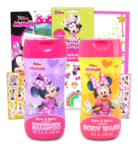 Juguetes  Minnie Mouse Set De Baño Para Niños, Niños Fr80jb