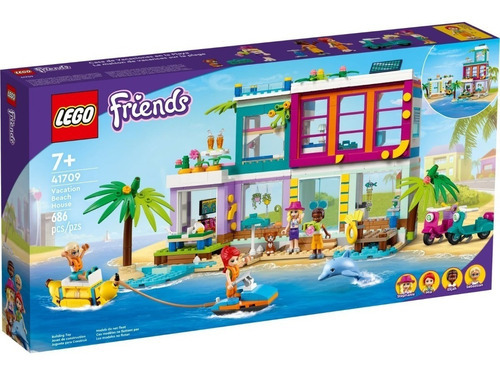 Kit Lego Friends Casa De Veraneo En La Playa 41709 686 Pcs