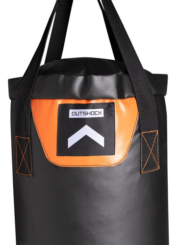 Outshock TB1200 saco de pancada 30kg con preto tamanho único