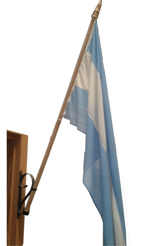 Mastil Para Bandera Con Asta Y Soporte Para Exterior
