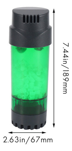 Filtro De Cama Móvel Fluidizado Bubble Bio Me Para Aquário