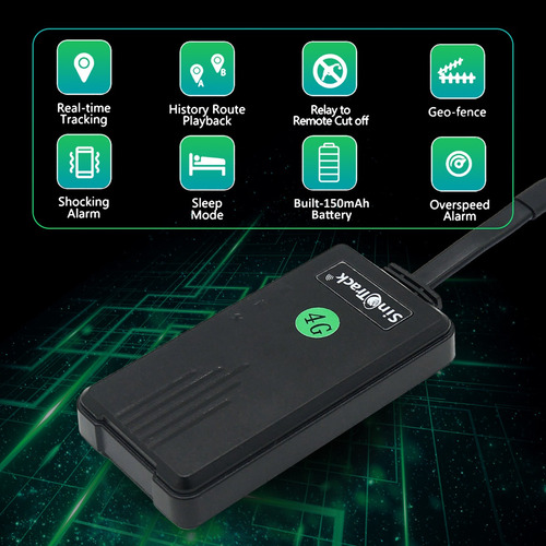 Rastreador Gps Sinotrack 4g St-906l Con Motor De Relé Apagad
