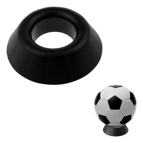 1 Pieza De Soporte De Pelota De Baloncesto Negro Negro