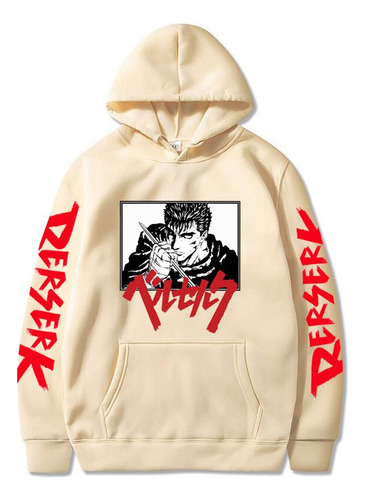 Ct Sudaderas Con Capucha Anime Berserk Guts Cómodas Con