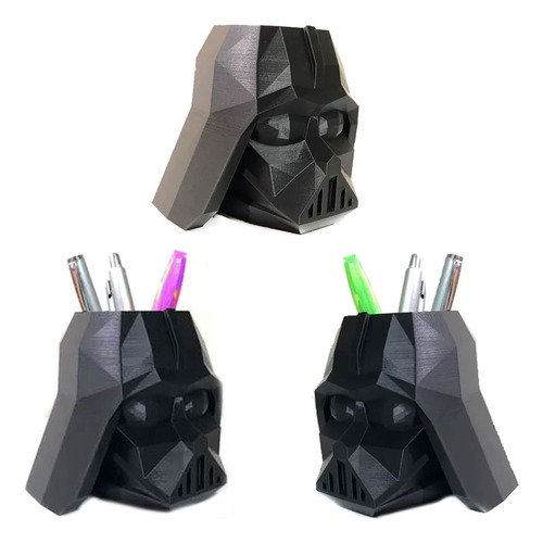 3 Decorações Treco Darth Vader Geek Infantil