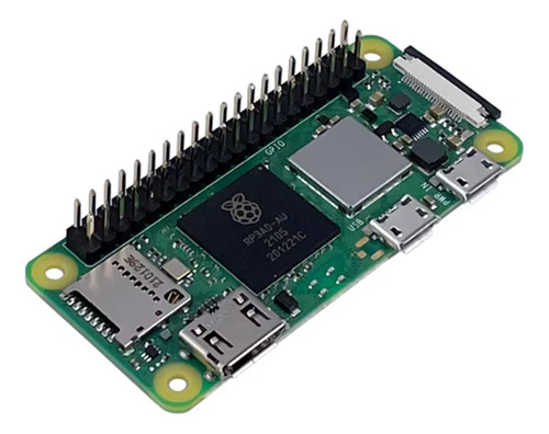 Raspberry Pi Zero 2w 64 Bit Cortex A53 Com Barra Pinos