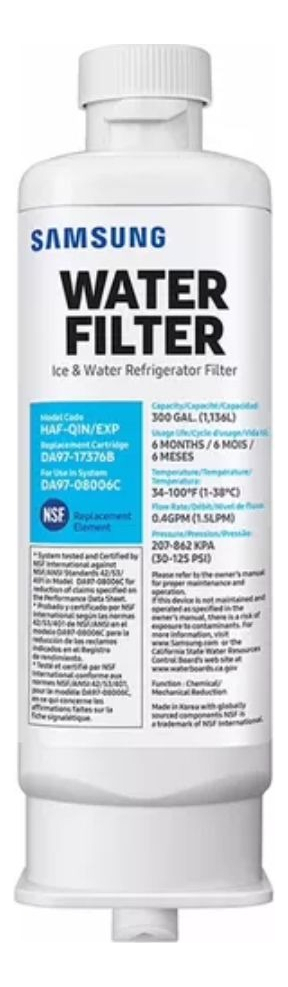 Filtro De Agua Para Nevera Samsung Da97-17376b Haf-qin /exp