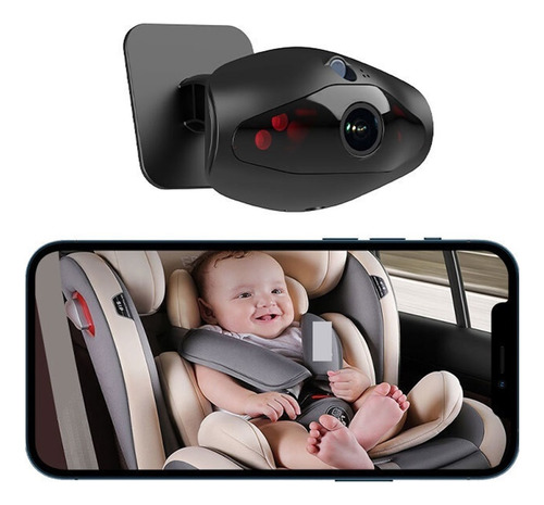 Wifi Car Baby Camera Puede Ver Al Bebé En El Asiento