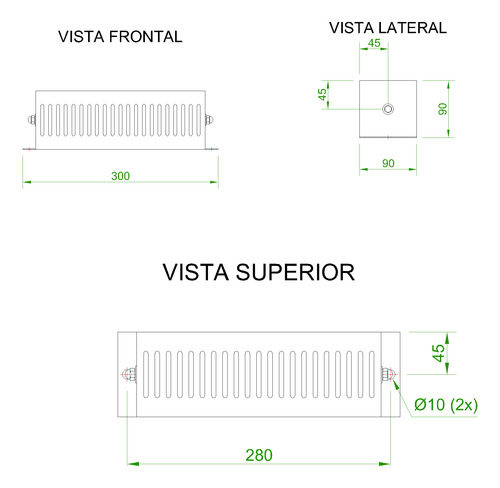 Resistor De Frenagem 200w Ip20 100%ed