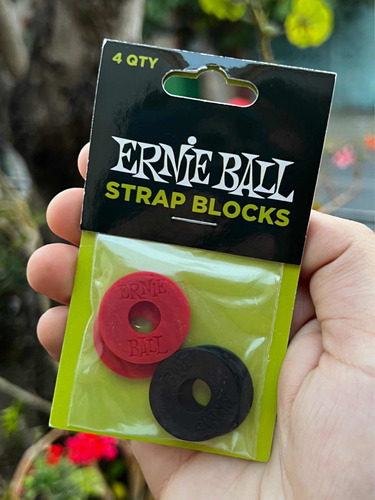 Strapblocks Ernie Ball Para Guitarra Y Bajo