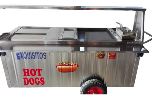 Carro De Hot Dogs Y Hamburguesas Modelo Irav