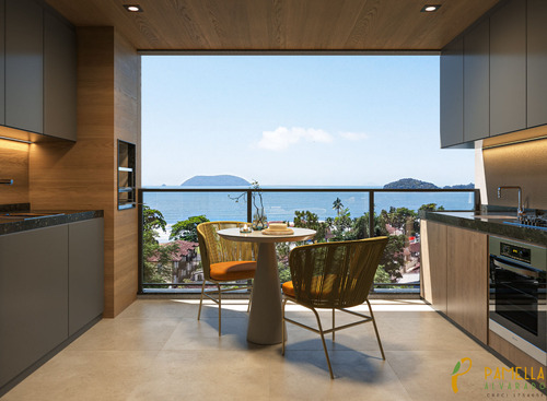 Sião Residence. Lançamento Na Planta Na Praia Da Maranduba, Ubatuba-sp. Apenas 242 Metros Do Mar Com Vista Privilegiada.