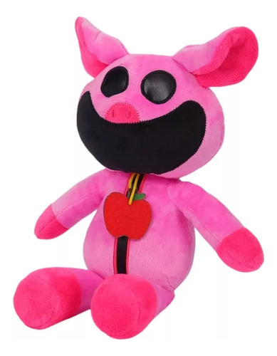 Criaturas Sonrientes, Muñeco Sonriente De Terror, Animal, Color Big Mouth Pink Pig