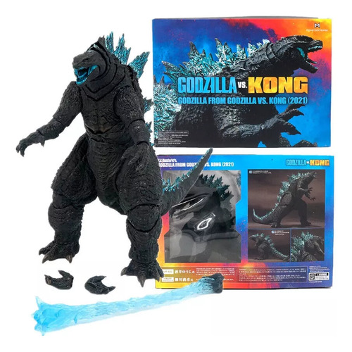 Modelo De Figura De Monstruo De Shm Godzilla Vs King Kong, M
