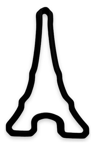 Cortador De Galletas Con Forma De Torre Eiffel Con Diseño Fá