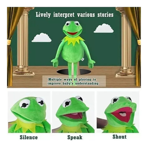 A Juguetes De Marionetas De Mano Big Frog Doll
