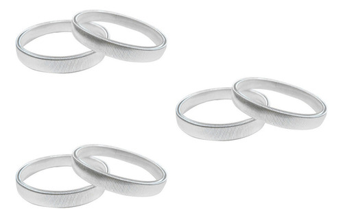 Brazalete Elástico De Metal Con Soporte Para 6 Camisas