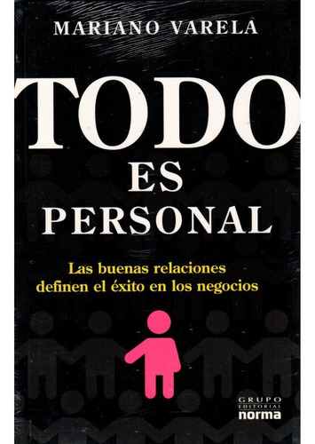 Libro Fisico Todo Es Personal Original