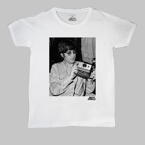 Paparazzo John Lennon 3 (the Beatles) - Remera 100 % Algodón