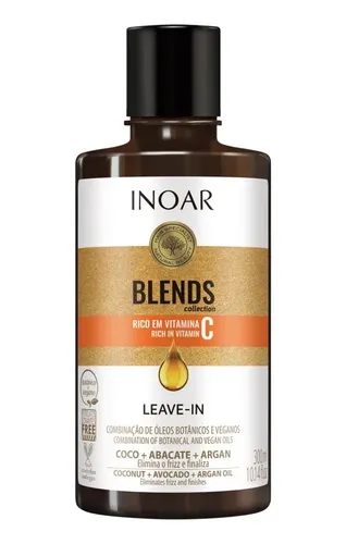 Leave-in Blends Elimina El Frizz Con Vitamina C Inoar