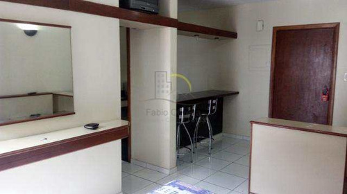 Imagem 10 de 13 de Flat Com 1 Dorm, Centro, São Vicente - R$ 130 Mil, Cod: 2496 - V2496