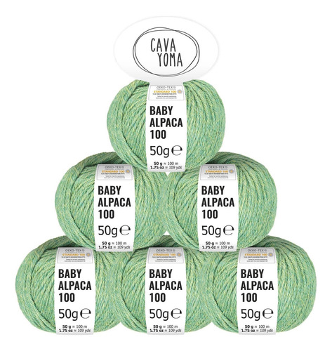 Cavayoma Lana 100% Alpaca Bebe Disponible 35 Color Categoria
