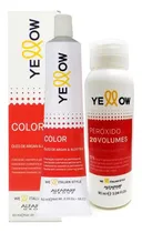 Comprar 2 Tinturas Yellow X 60 Grs + 2 Aguas Yellow X 90 Ml Alfaparf