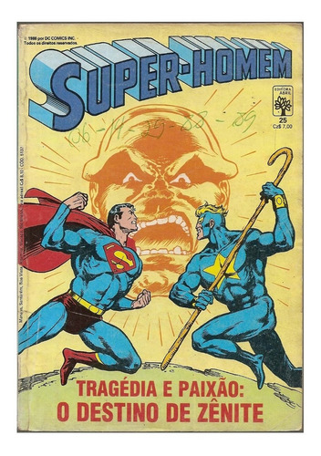 Hq Super-homem Nº 25 - A Odisséia De Um Guerreiro