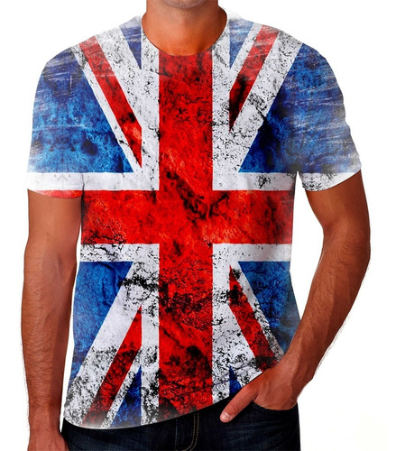 Camisa Camiseta Bandeira Inglaterra Todos Tamanhos  03