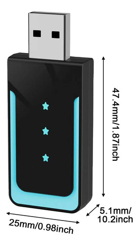 Adaptador Carplay Plug And Play Accesorios Automotrices Azul