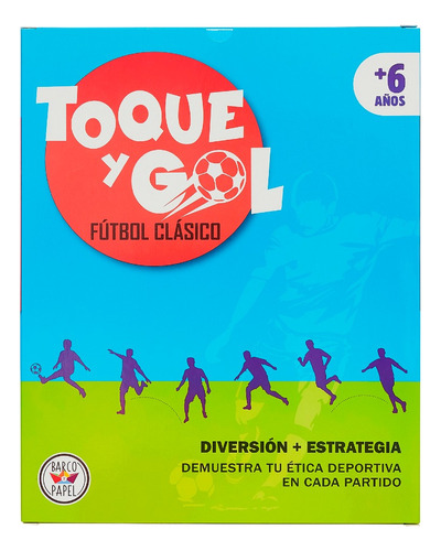 Juego De Mesa Toque Y Gol Futbol Barco Papel Sharif Express