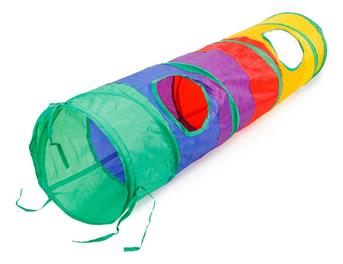 TĂșnel Plegable Para Gatos Con Pelota De Juego Para Mascotas