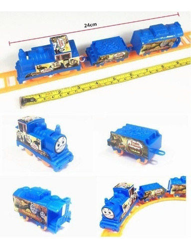 Tren Eléctrico Thomas Vagon Pista Ensamblada