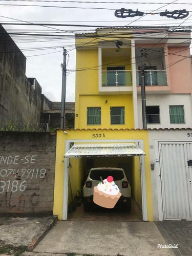 Imagem 1 de 10 de Sobrado Para Venda Por R$450.000,00 Com 80m², 2 Suites, 2 Vagas E 2 Banheiros - Cidade Líder, São Paulo / Sp - Bdi30017