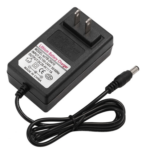 Fuente De Alimentación 29.4v1a Adaptador De Cargador De Bate