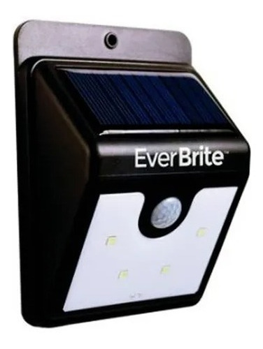 Luz Led Exterior Energia Solar Sensor Movimiento Ever Brite