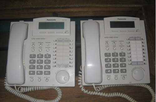 2 Teléfonos Digitales Panasonic Kx-t7533 Pára Conmutador Td