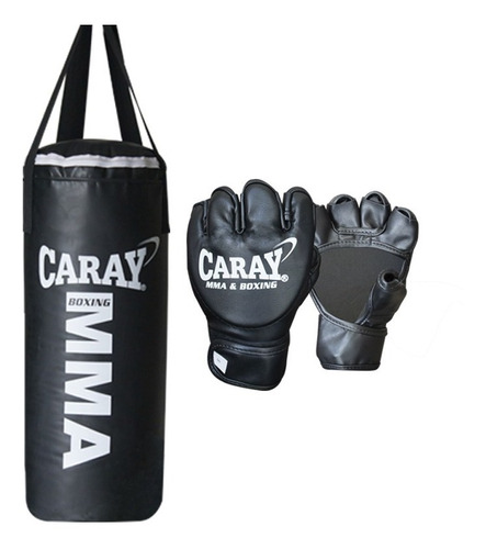 Combo Para Niño Saco De Boxeo  + Guante Mma Niño Caray