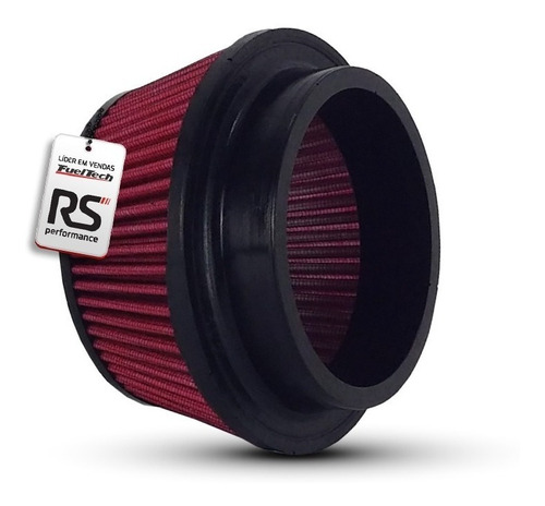 Filtro De Ar Esportivo Para Turbina 4 Polegadas Vermelho