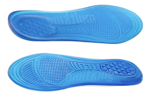 Palmilha Gel Silicone Sapato Confortável Sola Anti Impacto