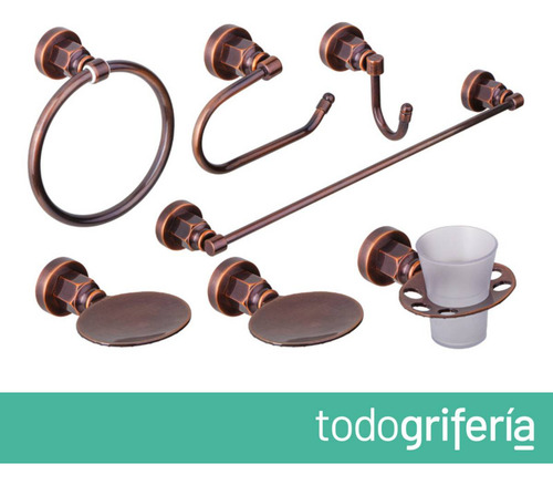 Kit De Accesorios Haaz Vintage Florentino 8 Piezas