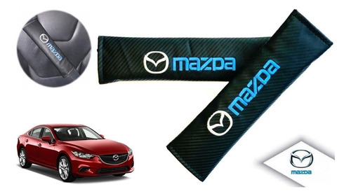 Par Almohadillas Cubre Cinturon Mazda 6 2016