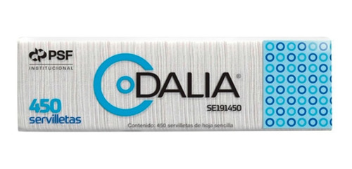 Servilleta Tradicional Dalia Con 450 Hojas 6 Paquetes