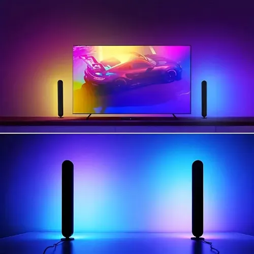 Lámpara Luz Led Rgb + Control Horizontal Vertical Multicolor