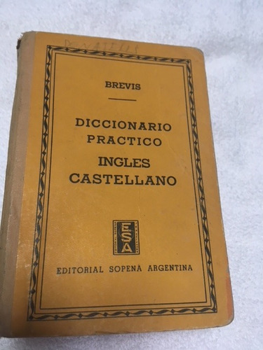 Diccionario Práctico Inglés Castellano Brevis