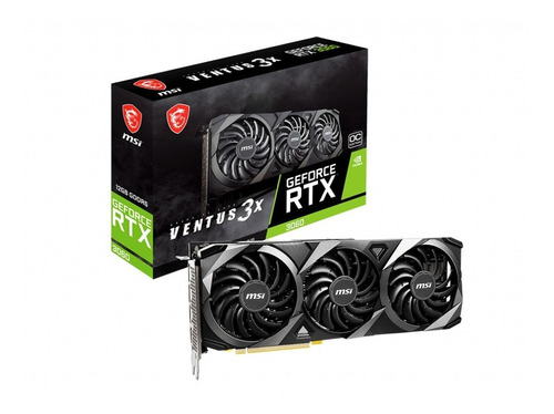 Msi Geforce Rtx 3060 Ventus3x, 12gb, 192 Bit, 1807mhz/15gbps